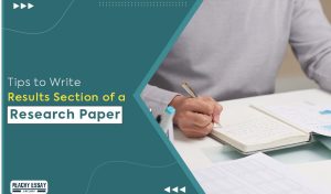 Results Section of a Research Paper
