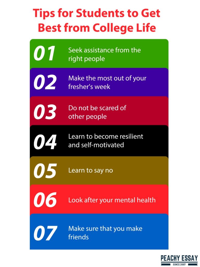 Tips for Students to Get Best from College Life