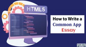 how to write common app essay